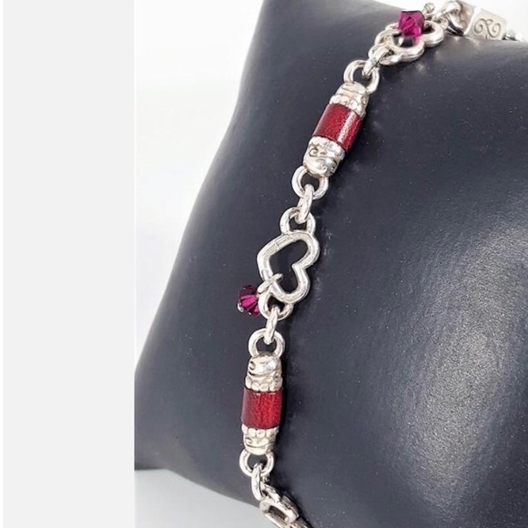 Vintage Brighton Heart Song Red Hope Necklace & bracelet - Picture 4 of 15